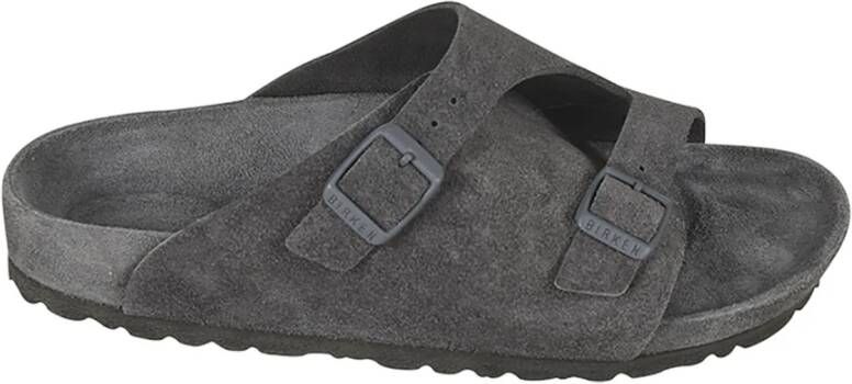 Birkenstock Antraciete Sandalen voor Stijlvolle Voeten Gray Unisex