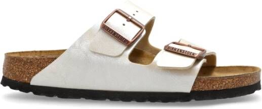 Birkenstock Arizina BS Slides Beige Dames