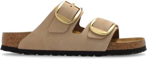 Birkenstock Arizona Big Buckle sandalen Beige Dames