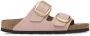 Birkenstock Klassieke Big Buckle Nubuck Leren Sandaal Pink Dames - Thumbnail 1