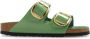 Birkenstock Arizona Big Buckle Slides Green Dames - Thumbnail 1