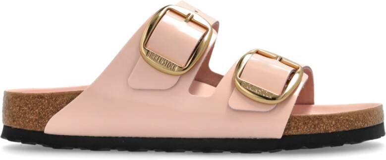 Birkenstock Arizona Big Buckle Slides Pink Dames