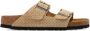 Birkenstock Arizona Leren Sandalen Beige - Thumbnail 12