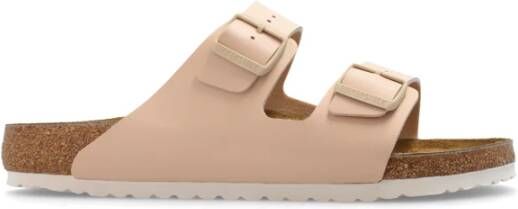 Birkenstock Arizona BS Slides Beige Heren