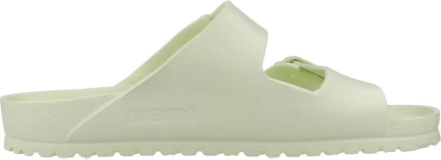 Birkenstock Arizona Essentials Sliders Green Heren