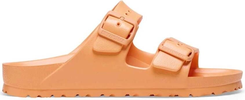 Birkenstock Arizona Eva Sandalen in Papaya Kleur Orange Dames