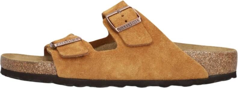 Birkenstock Arizona Heren Slippers Brown Heren