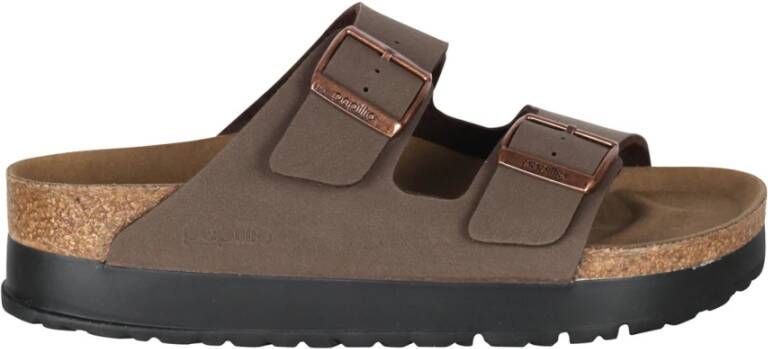 Birkenstock Arizona Platform Sandal Brown Dames