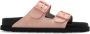 Birkenstock Arizona Raffia Sandalen Pink Dames - Thumbnail 1