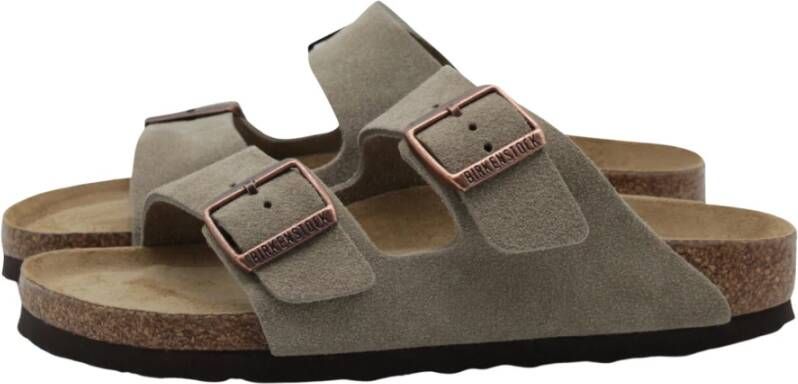 Birkenstock Arizona Sandalen Beige Heren