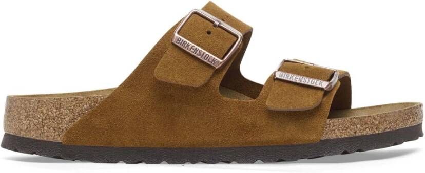 Birkenstock Arizona BS Slides Brown