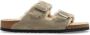 Birkenstock Arizona Schapenvacht Slippers Beige Heren - Thumbnail 1