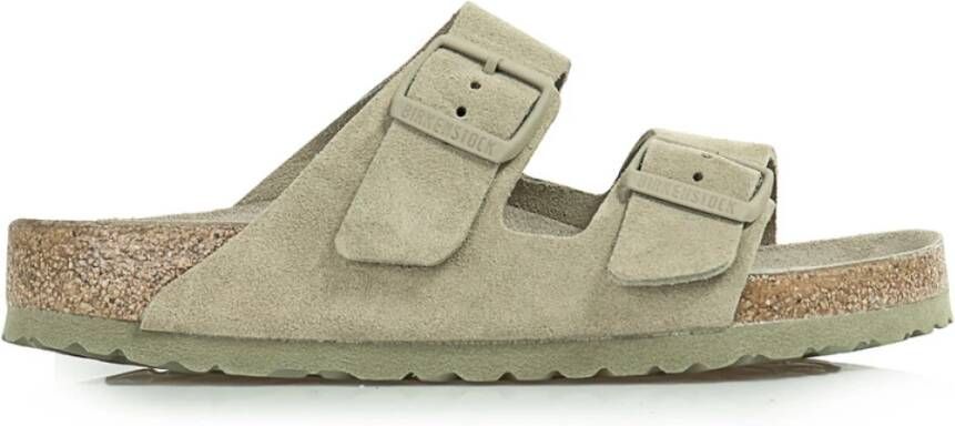 Birkenstock Arizona SFB VL Sandalen Green Heren