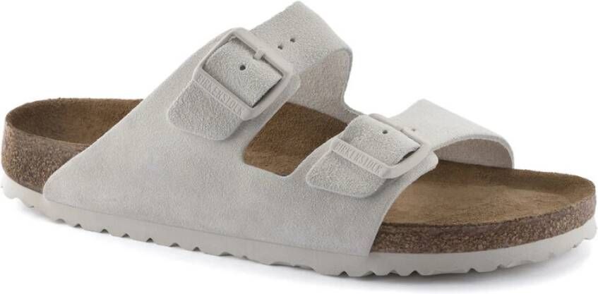 Birkenstock Arizona Sfb Vl Sandalen White Dames