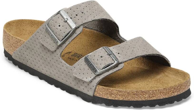 Birkenstock Arizona Slider Gray Heren