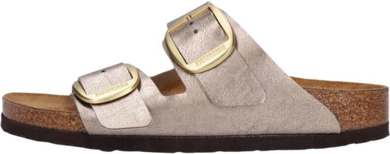 Birkenstock Arizona Sliders Beige Dames