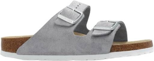 Birkenstock Arizona slides Grijs Dames