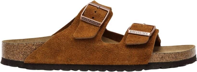 Birkenstock Arizona Slippers Brown Heren