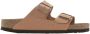 Birkenstock Arizona Vegan Birko-Flor Sandalen Brown Heren - Thumbnail 1