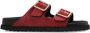 Birkenstock Arizona Voering Slides Red Dames - Thumbnail 1