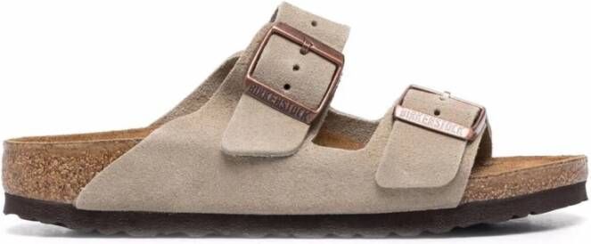 Birkenstock Beige Sandalen voor Alle Seizoenen Beige Dames