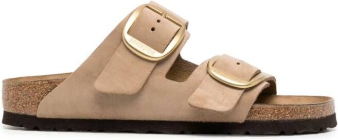 Birkenstock Beige Sandalen voor Zomer Outfits Beige Dames