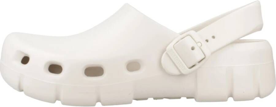 Birkenstock Birki Flow Klompen Beige Heren