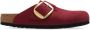 Birkenstock Boston Big Buckle Slides Red Dames - Thumbnail 1