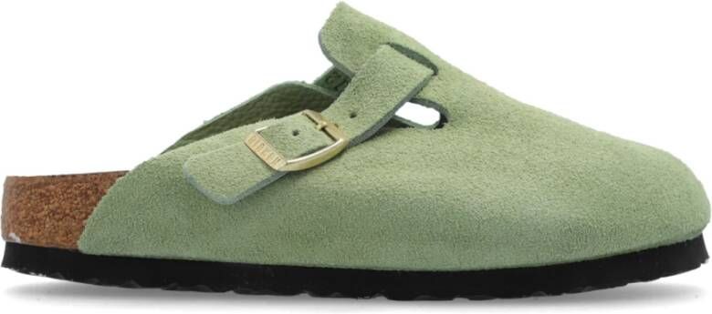 Birkenstock Boston BS Pantoffels Green Dames