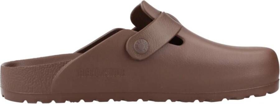 Birkenstock Boston EVA Mules Brown Dames