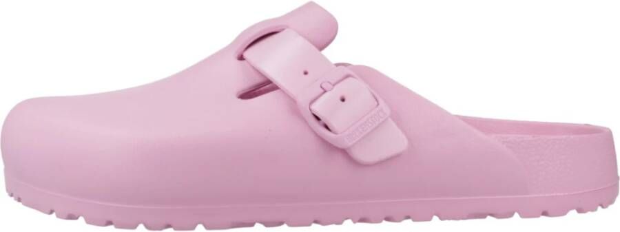 Birkenstock Boston EVA Mules Pink Heren