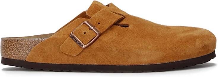 Birkenstock Boston Muiltjes voor vrouwen Brown Heren