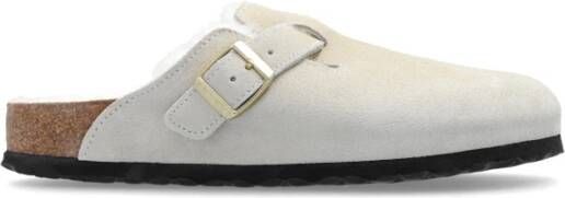 Birkenstock Boston Pantoffels Gray Dames