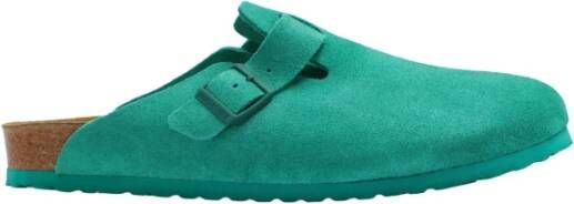 Birkenstock Boston slides Green Heren