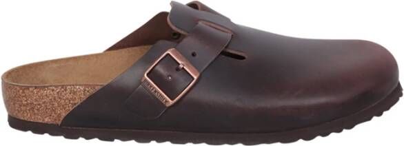 Birkenstock Bruine Instap Sandalen voor Heren Bruin Heren