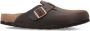 Birkenstock Bruine Suède Sandalen met Gesp Sluiting Brown Heren - Thumbnail 1