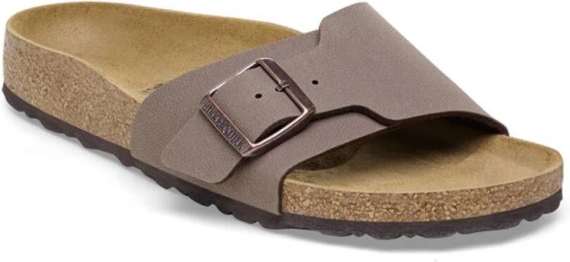 Birkenstock Catalina BS Birko-Flor Slippers Brown Dames