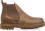 Birkenstock Chelsea Boots Stijlvol Nubuckleer Brown Dames - Thumbnail 9