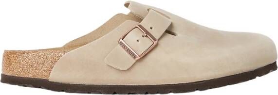 Birkenstock Clogs Beige Heren