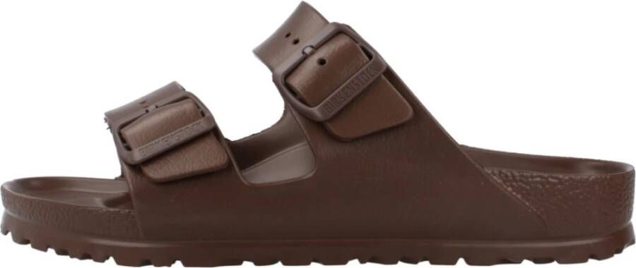 Birkenstock Comfortabele EVA Slippers voor Vrouwen Brown Dames