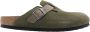 Birkenstock Comfortabele Hamer Slipper Green Heren - Thumbnail 1