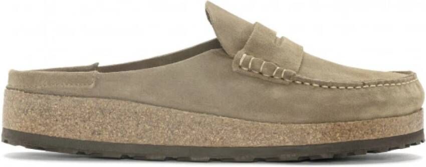 Birkenstock Comfortabele Mocassin Stijl Klomp Beige Heren