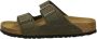 BIRKENSTOCK Slippers Heren Arizona Heren Maat: 45 Materiaal: Leer Kleur: Groen - Thumbnail 2