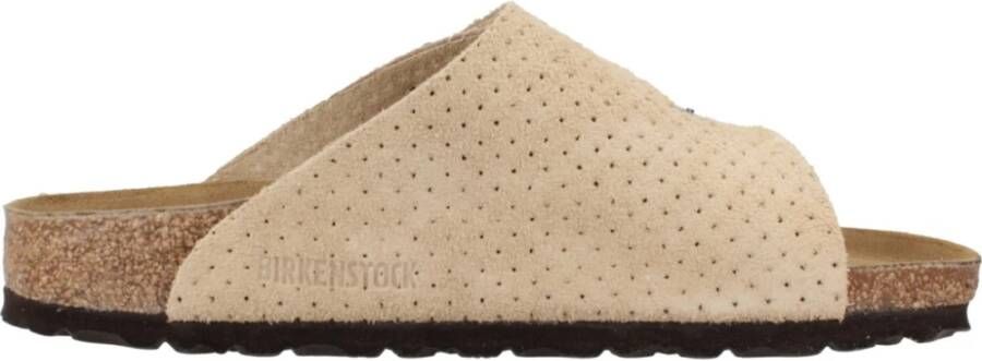 Birkenstock Comfortabele Slides voor Alledaags Gebruik Brown Heren