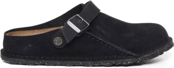 Birkenstock Cotton-Elastan Clogs Black Heren