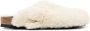 Birkenstock Shearling Teddy Eggshell Sandalen White Dames - Thumbnail 1