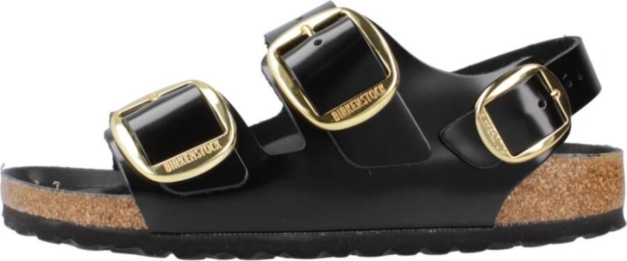 Birkenstock Elegante Platte Sandalen voor de Zomer Black Dames