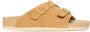 Birkenstock Exquise Suède Sandalen Beige Heren - Thumbnail 1