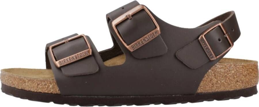 Birkenstock slipper MILANO Dark Brown regular Naturleder Smooth Leather - Foto 12