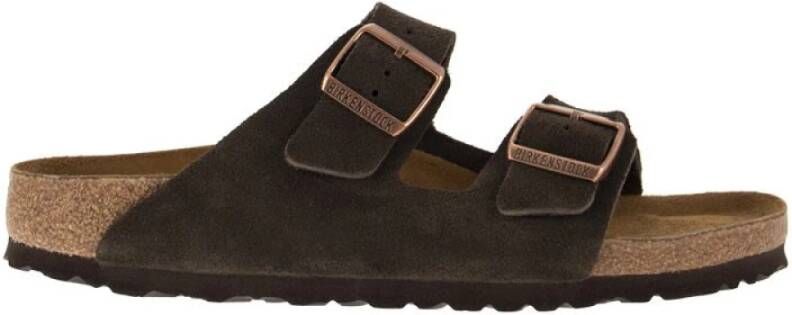 Birkenstock Flat Sandals Zwart Heren